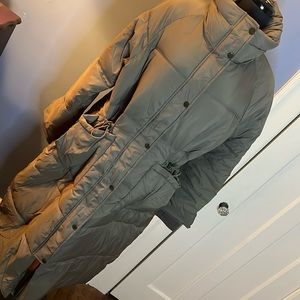 ZARA long length puffer coat